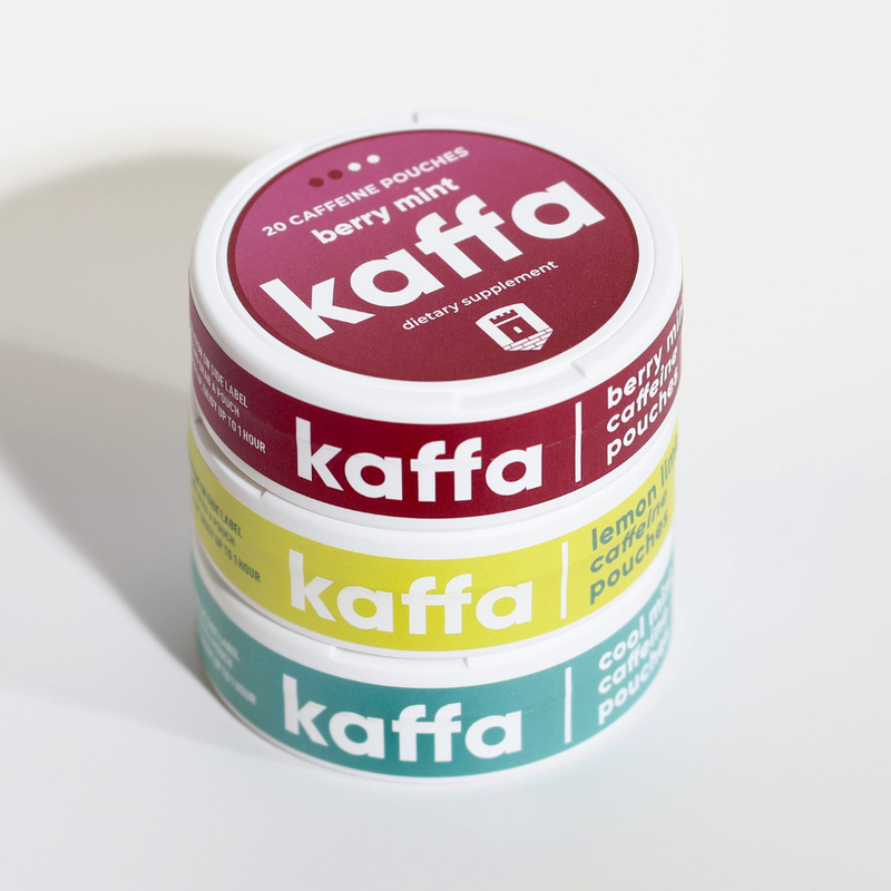 Kaffa Energy & Focus Pouches (3-Pack)