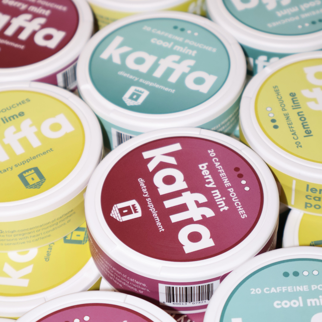 Kaffa Energy & Focus Pouches (3-Pack)