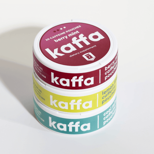 Kaffa Energy & Focus Pouches (3 - Pack)