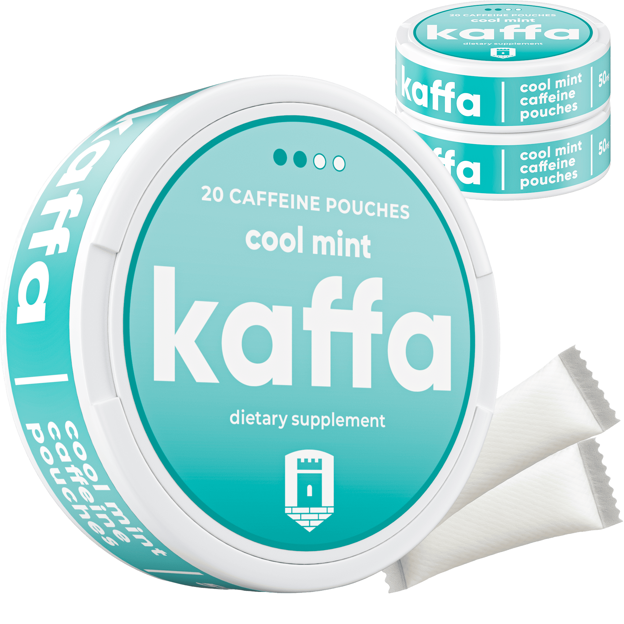 Kaffa Energy & Focus Pouches (3-Pack)