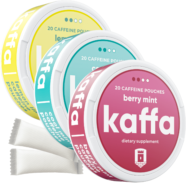 Kaffa Energy & Focus Pouches (3-Pack)